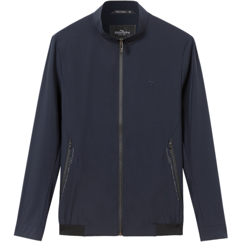 柒牌SEVEN男装秋商务防风抗夹克上班男士夹克衫