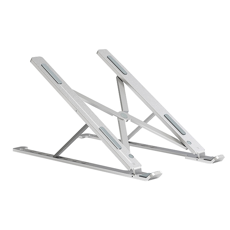 小雷先生笔记本电脑支架托架桌面增高便携式散热器架子折叠铝合金