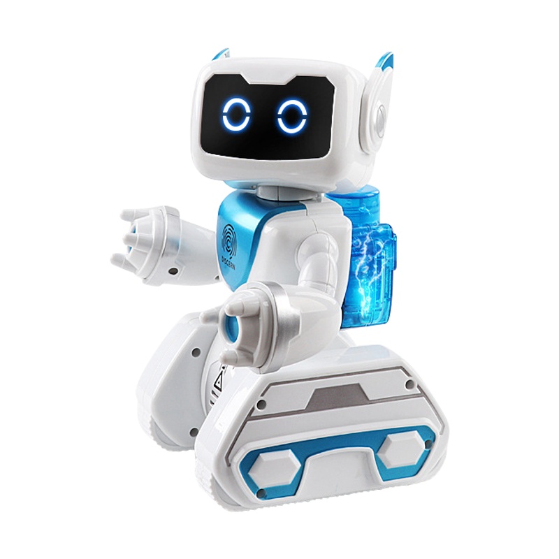 乐能机器人智能水电混合早教机对话学习遥控电动小胖儿童玩具(K11水电混合遥控机器人)