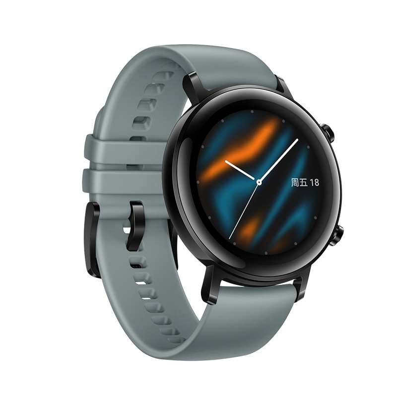 华为/HUAWEI WATCH GT 2 智能手表 麒麟A1芯片 心脏健康检测 运动款 湖光青(42mm)
