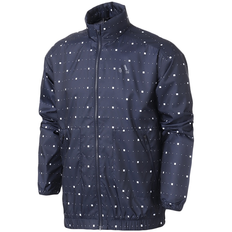 adidas阿迪达斯男子外套夹克梭织休闲运动服DM5247 M DM5247黑