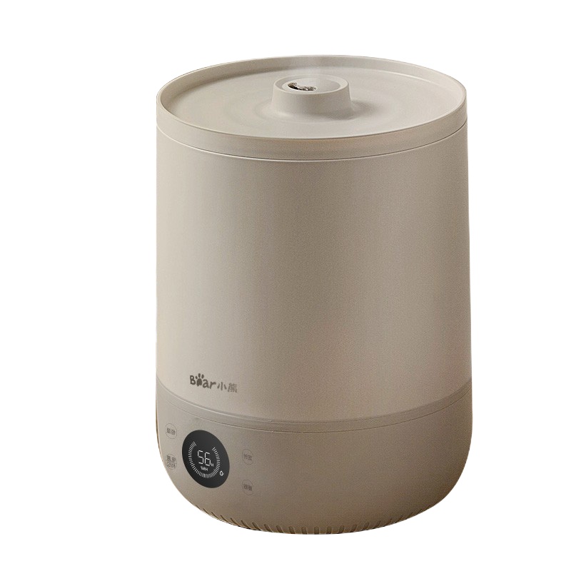 小熊(Bear) 迷你办公室空气加湿器大雾量 静音桌面香薰机 上加水 智能恒湿 4.5升 JSQ-C45F3