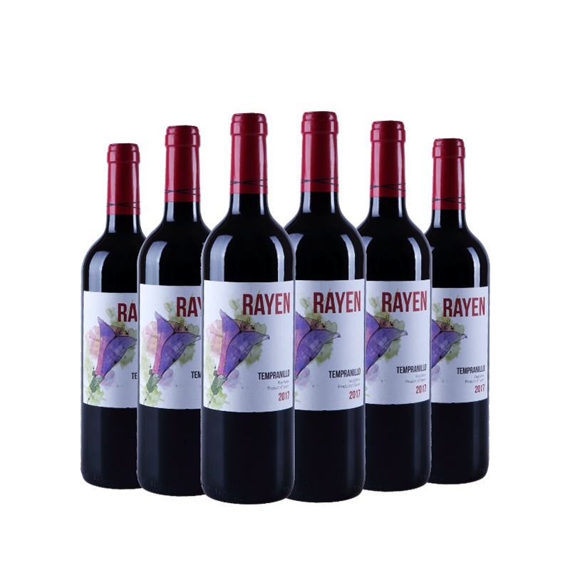 达颜(女王)丹魄干红葡萄酒750ml*6