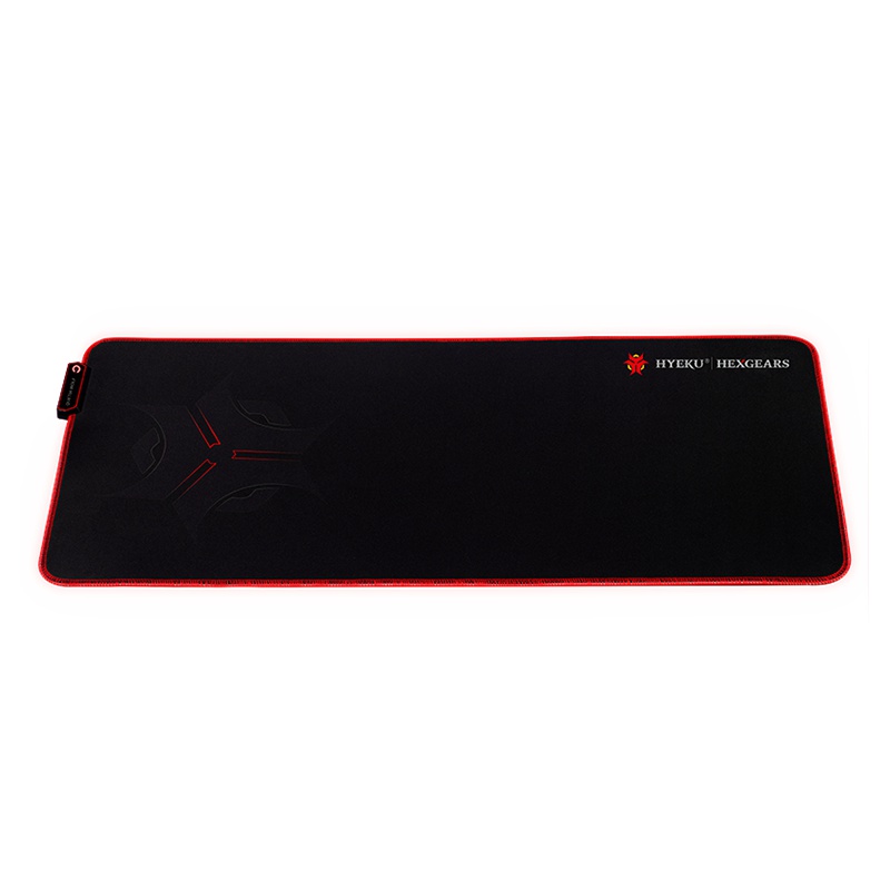 黑峡谷(Hyeku)GP102鼠标垫 超大 键盘垫电脑桌垫发光鼠标垫免驱触控硬质防滑