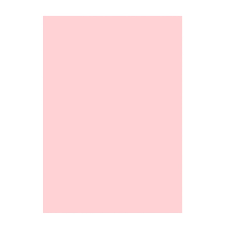 得力(deli) A4彩色复印纸打印纸 约100张/包 浅粉 160克(100张/包)