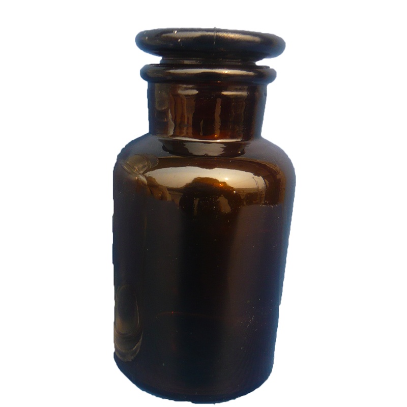 茶色玻璃广口瓶250ml10个