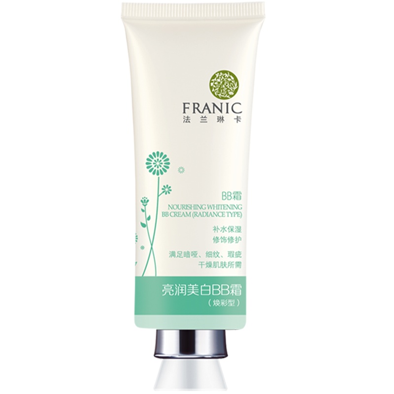 法兰琳卡(FRANIC) 日霜 自然护肤-亮润BB霜(焕彩型)40ml 遮瑕收缩毛孔