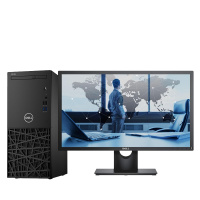 戴尔(DELL)C3990M台式机I5-10500 8G 128SSD+1T GT730 2G 独显23.8寸 W10专