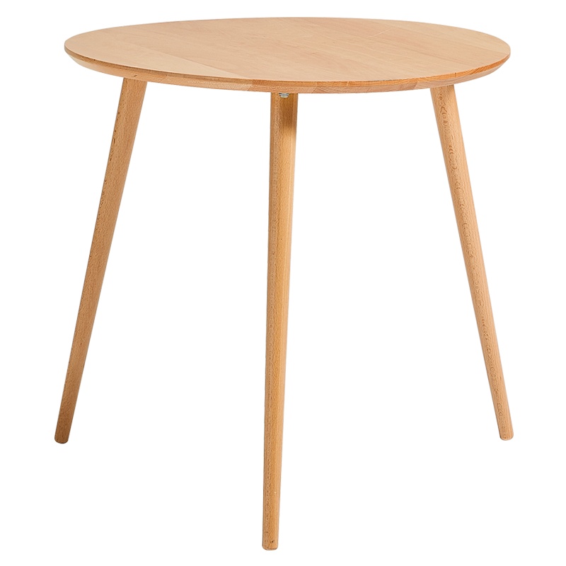 林氏木业北欧简约客厅圆形茶几沙发边几小户型阳台小桌子