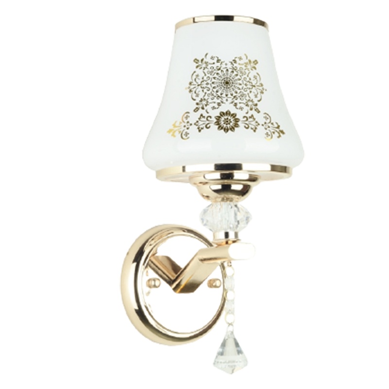 古达壁灯卧室简约现代客厅过道楼梯宾馆美式轻奢可开关灯具床头灯