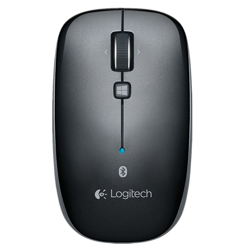 罗技(Logitech)M557无线鼠标 黑色 办公鼠标 对称鼠标