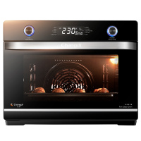 长帝(changdi)CRWF42NE烤箱风炉大电烤箱家用烘焙多功能42L空气炸锅全智能搪瓷烤箱