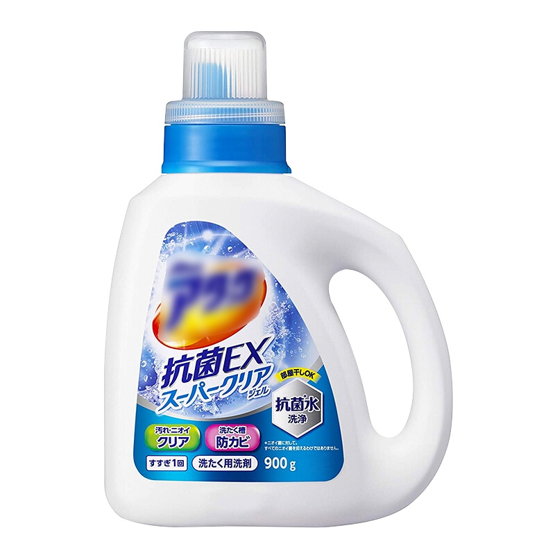 酵素洁霸洗衣液 XTL898 深层清洁去污除菌家用机洗手洗洗衣液900g （瓶）