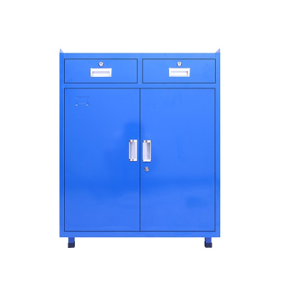 臻远车间工具柜 蓝色二斗