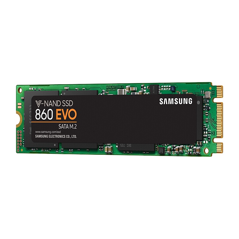 三星(SAMSUNG)500GB SSD固态硬盘 M.2接口(SATA总线) 860 EVO(MZ-N6E500BW)