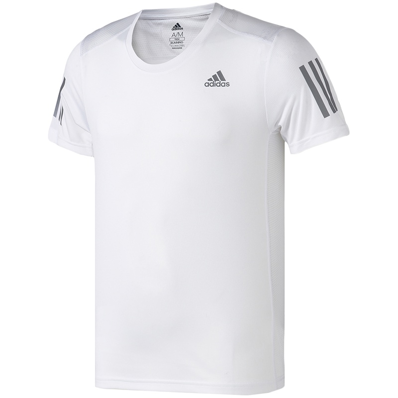 【自营】阿迪达斯男服短袖T恤跑步训练健身透气运动服DX1319