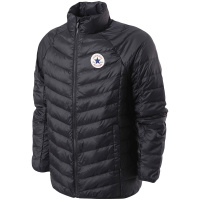 CONVERSE匡威男装立领保暖轻薄防风羽绒服外套10005116 L 橄榄绿