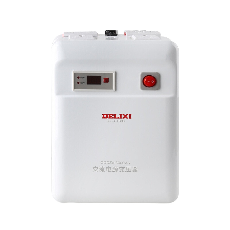 变压器110V转220V国内电器国外用变压器 220V电器用电源电压转换器 3000W 德力西电气