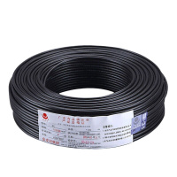 金龙羽ZC-BVR1.5平方 单芯多股软线阻燃100米黑色零线