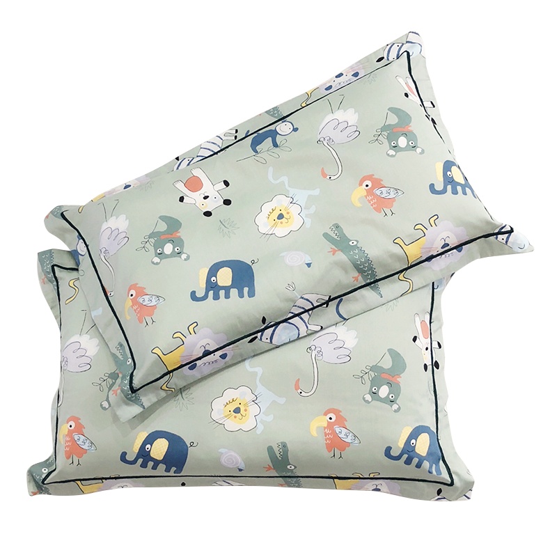 恒源祥全棉儿童枕套30x50单只装纯棉卡通枕套40x60学生单人枕头套