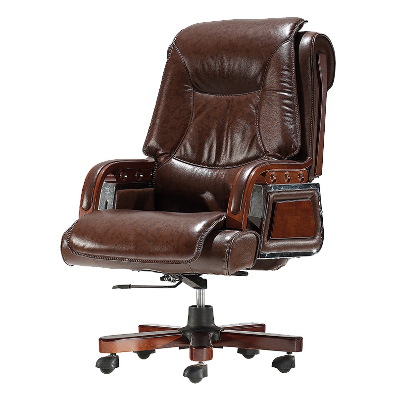 匡大办公家具办公椅主管椅旋转椅老板椅SJ2011H牛皮