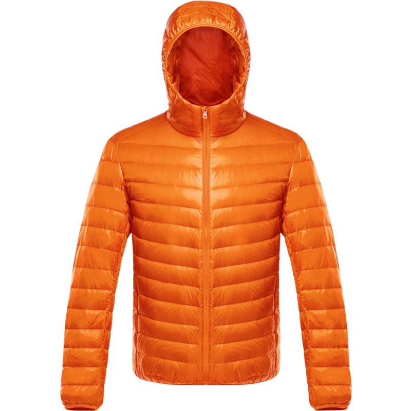 三极户外(Tripolar) TP9070 羽绒服男秋冬超轻薄款羽绒服短款大码运动休闲连帽羽绒外套