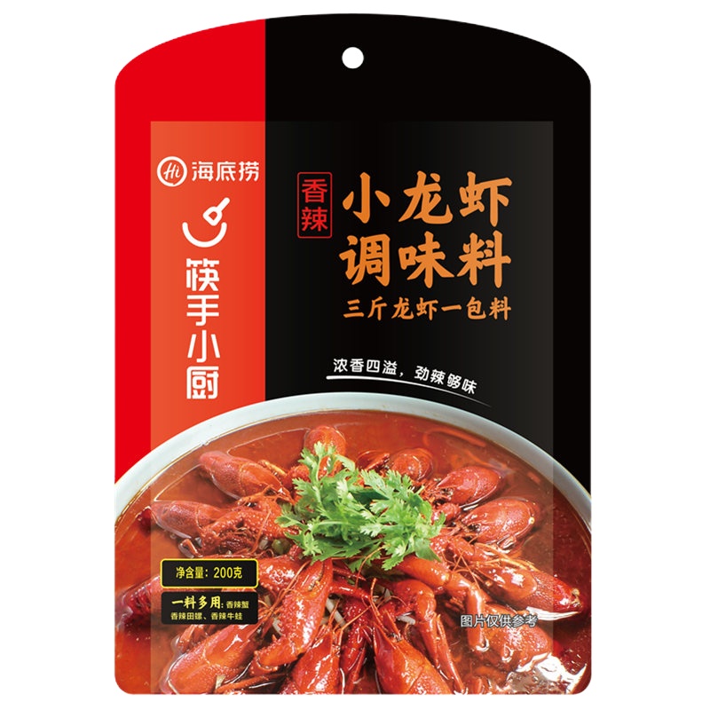 海底捞 香辣小龙虾调味料200g
