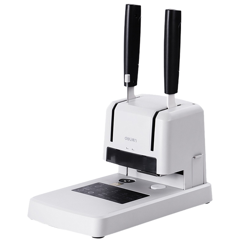 得力3878热熔封套装订机装订机 调节温度