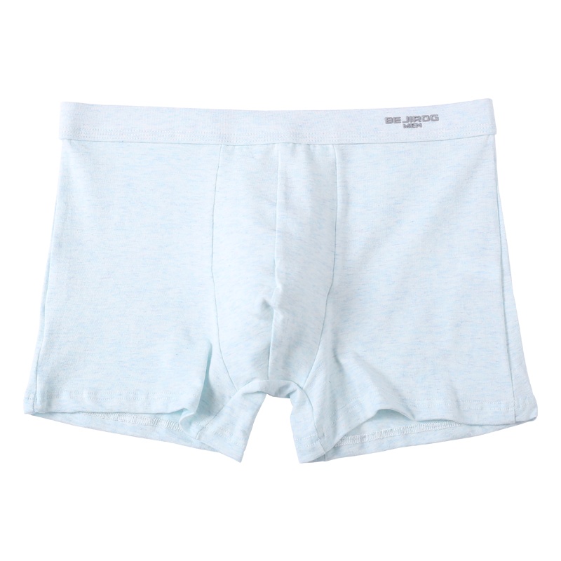 北极绒(Bejirog)男士平角内裤性感大码裤头透气纯棉裆四角裤衩