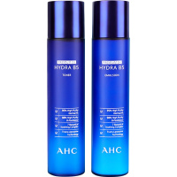 韩国AHC B5 玻尿酸水乳补水保湿控油滋润营养 男女士学生面部护肤套装礼盒 B5玻尿酸水乳组合120ml*2