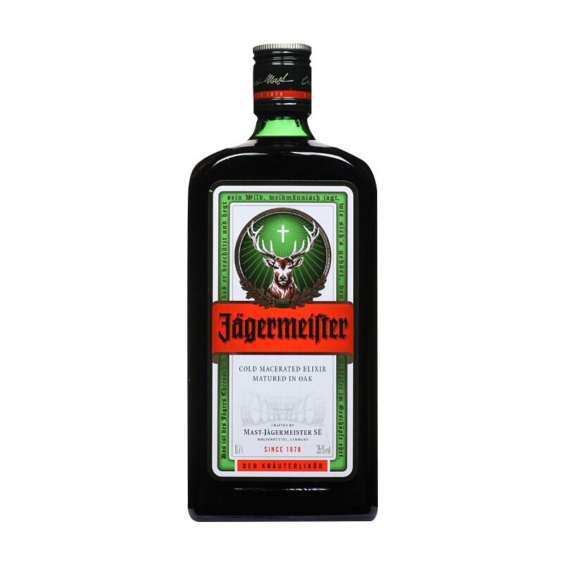 野格(Jagermeister)洋酒 德国 野格利口酒 700ml