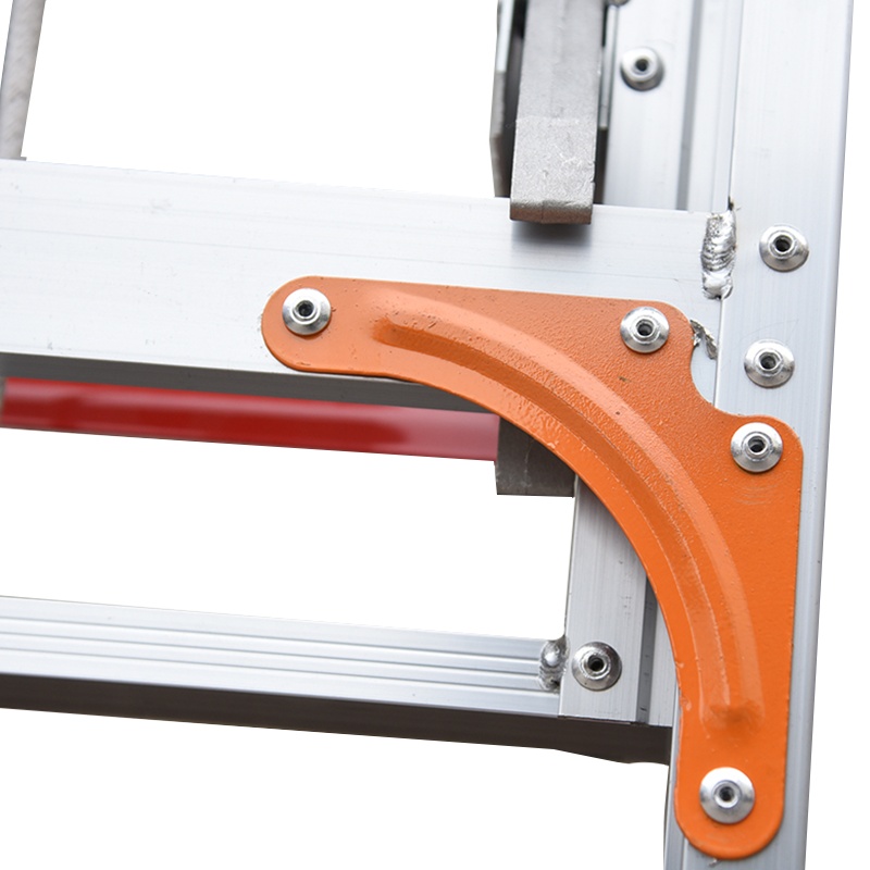 理联 LN-DS50 铝合金单面伸缩梯 银色 （单位：件）