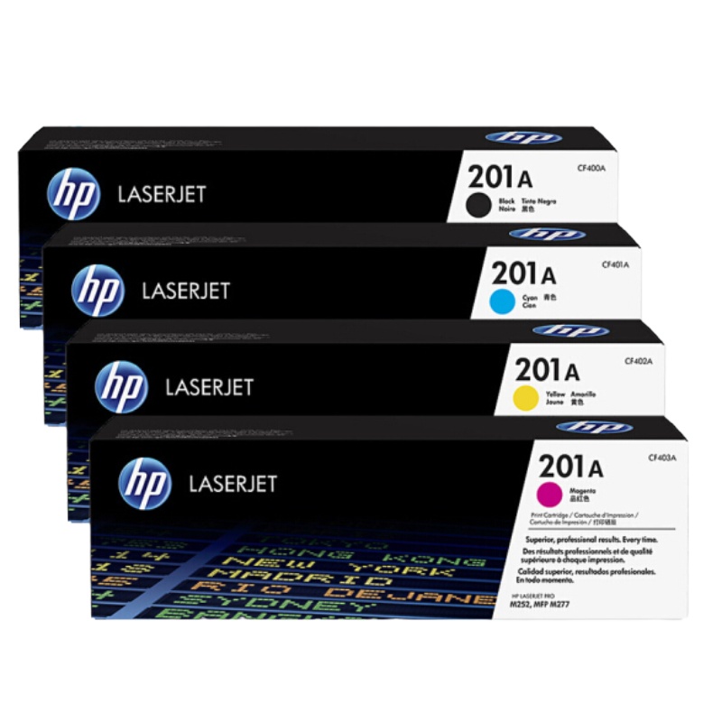 惠普(HP) 201A 原装硒鼓(适用M252N 252dw 277N 277DW) CF400A系列标准容量