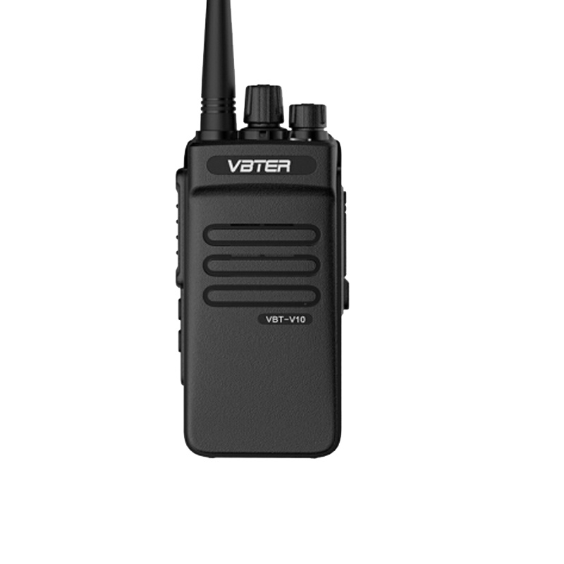 威贝特 V10旗舰版 对讲机 待机15天专业民用手持台工地酒店 标配黑色