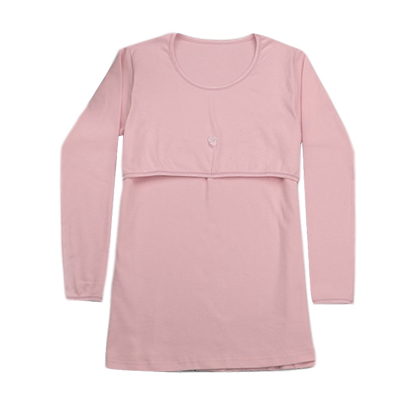 莎丞孕妇秋衣哺乳上衣棉喂奶衣服内衣棉月子服产后睡衣家居服秋冬常规秋季;冬季