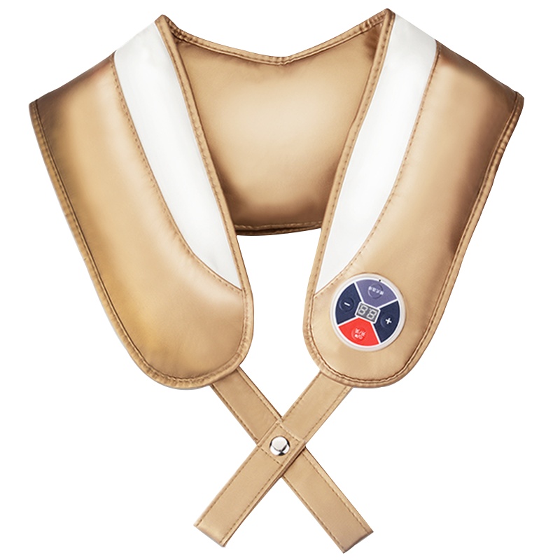 皇威(HUANG WEI) 按摩披肩 H-8611A 双锤捶击 鼓动捶打 颈部腰部臀部多功能按摩器 自动定时