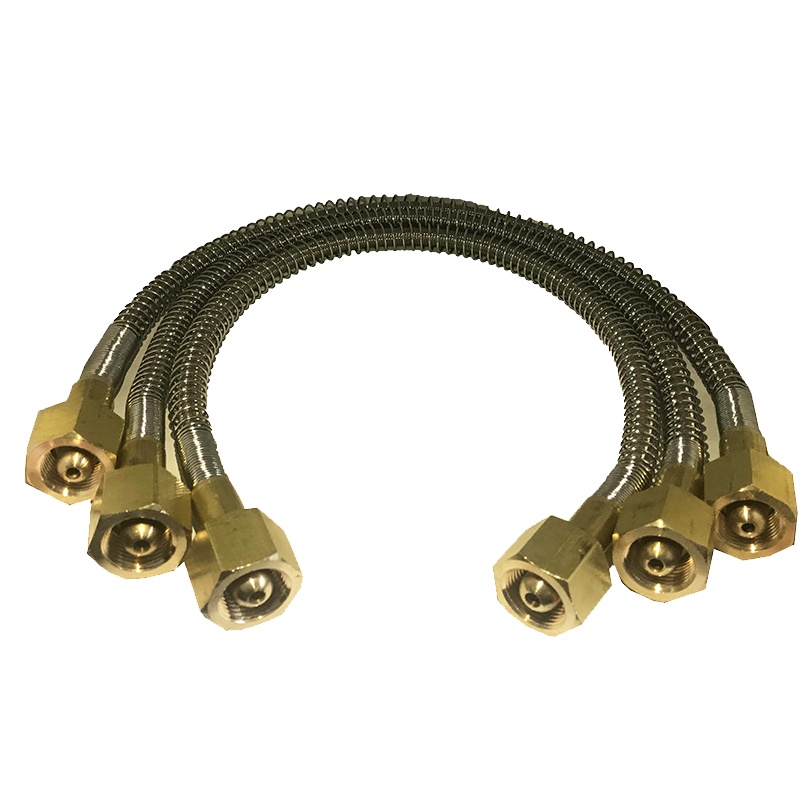 利锋(LF)金属氧气管两头5/8*2000*15Mpa