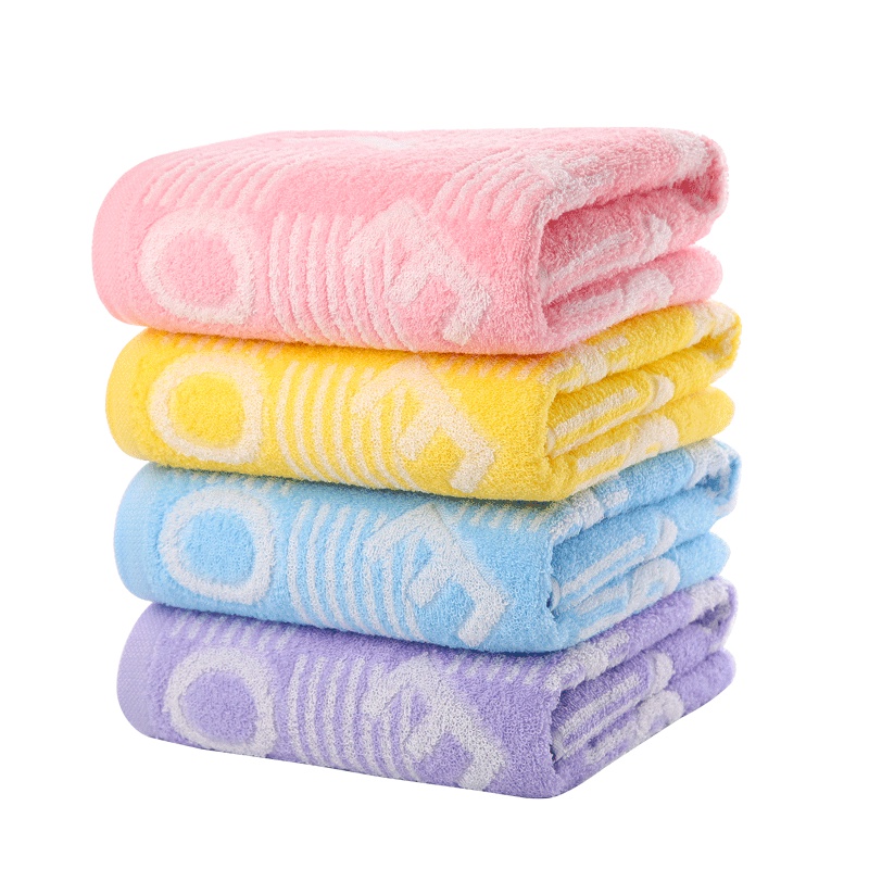 金号KINGSHORE毛巾浴巾组合全棉柔软吸水家用厚实可爱韩版浴巾洗澡大毛巾全棉吸水个性1毛巾+1浴巾