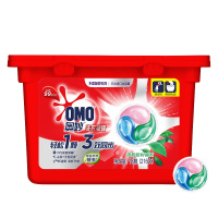 奥妙(OMO)3效同步清新桉树香型洗衣凝珠18颗(270g)[联合利华]
