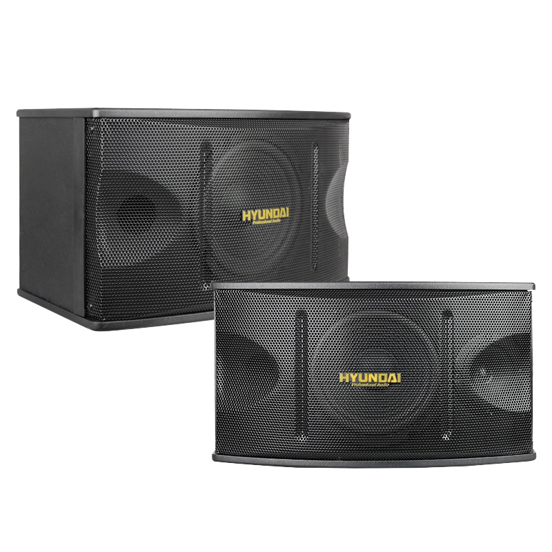 现代(HYUNDAI)WD-610 卡包音响 KTV音响家庭影院组合套装 会议客厅卡拉ok家用 仅对箱