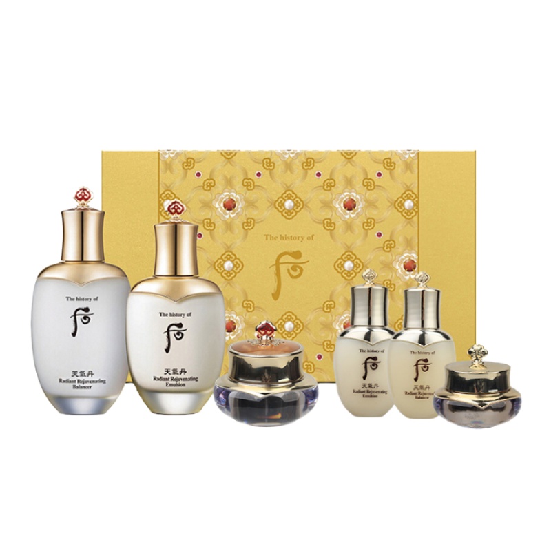 后Whoo 天气丹花献水乳套盒