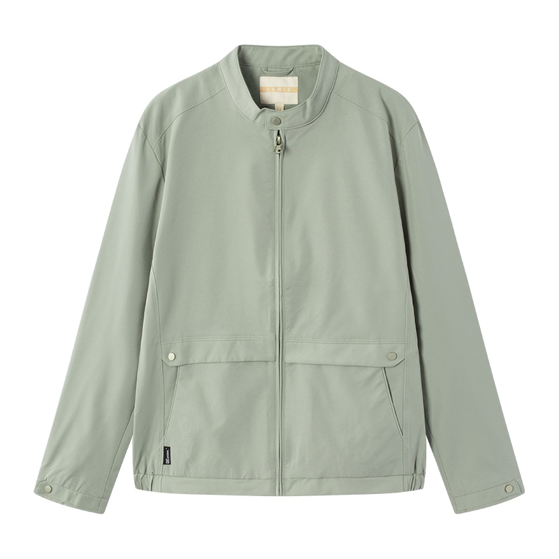 【满198减100预估价：87】森马外套男夹克春季新款2021潮流男士棒球服休闲百搭男生薄款春装