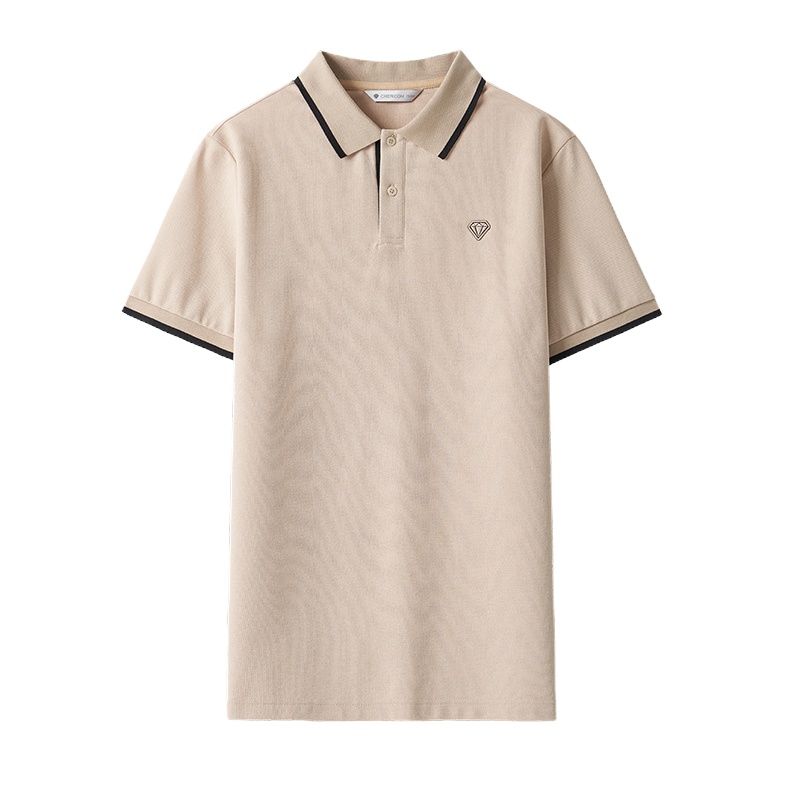 千仞岗夏季新款男士短袖Polo衫潮流休闲舒适百搭上衣