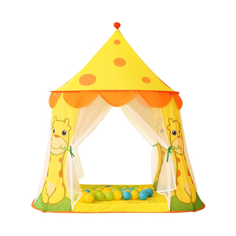 澳乐(AOLE-HW) 玩具儿童帐篷游戏屋可折叠婴儿玩具 宝宝室内外游戏帐篷早教益智玩具 城堡帐篷之鹿小宝