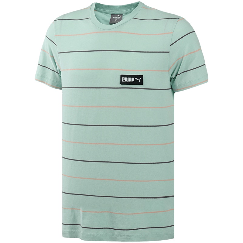 .PUMA彪马男装运动休闲跑步训练圆领短袖T恤运动服582684