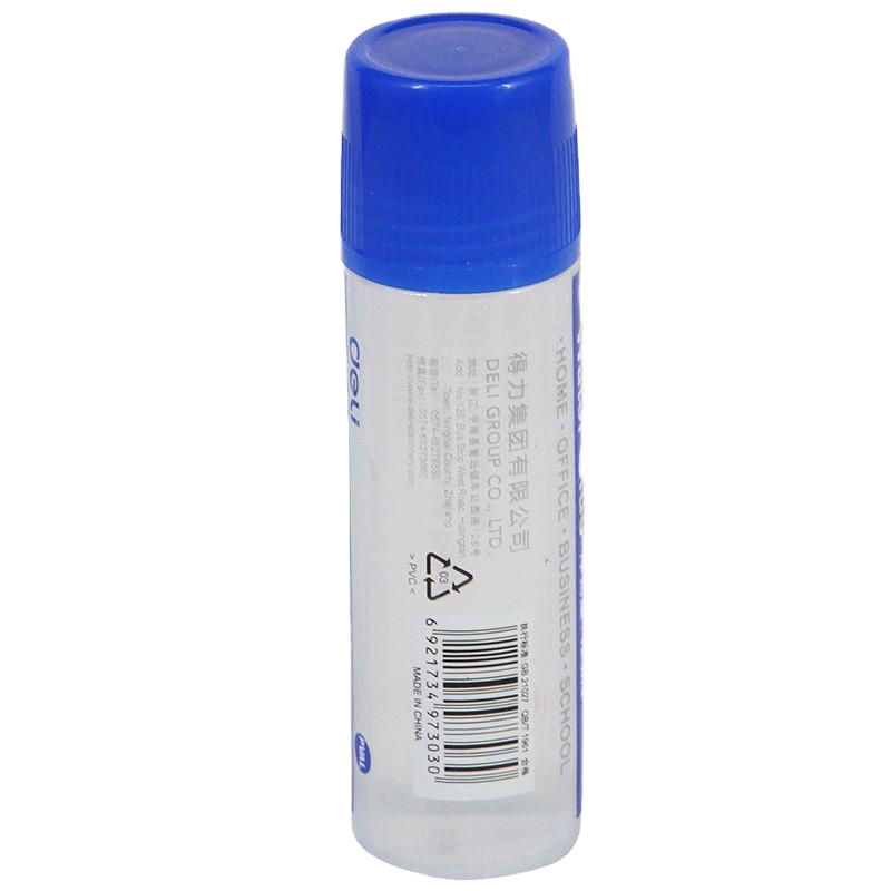 得力(Deli) 7303 液体胶通用型液体胶水（无色） 透明瓶体 单支