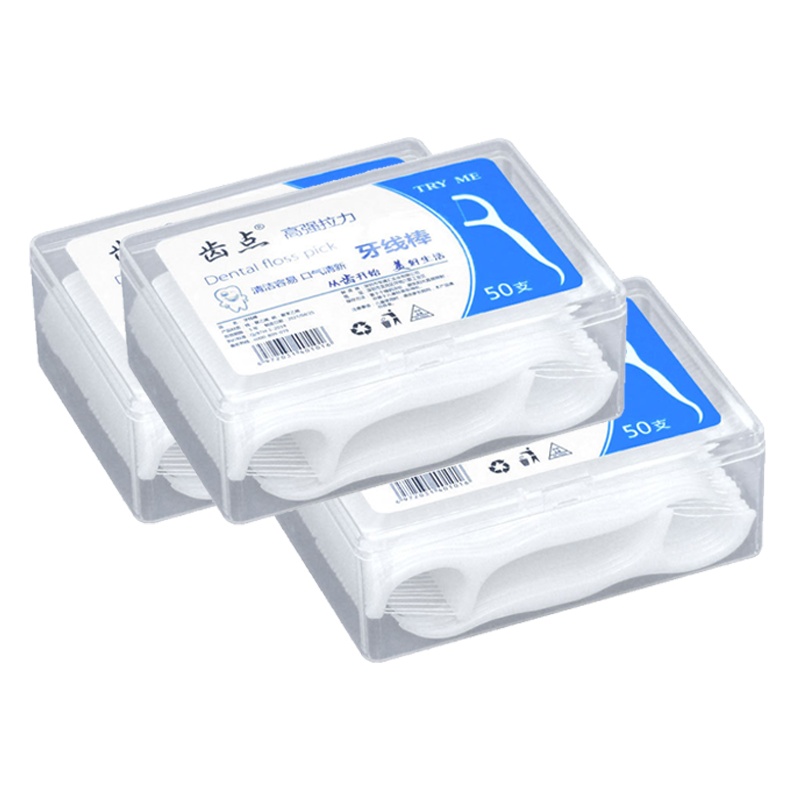 [家庭装]高弹力牙线50支*10盒清仓特价处理