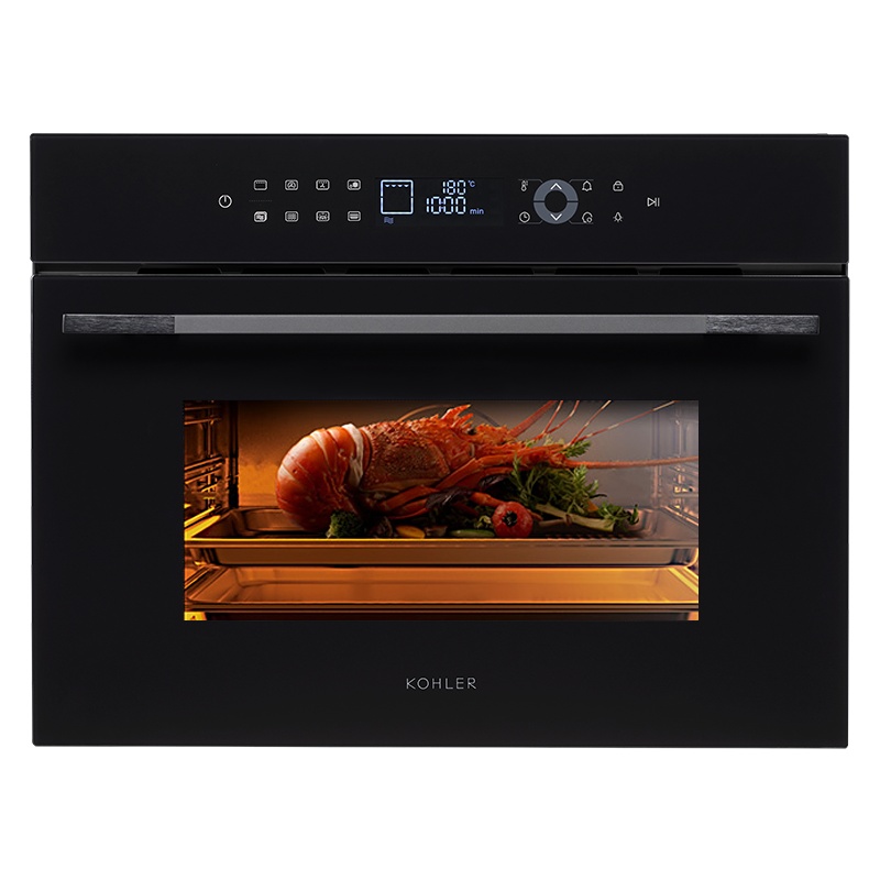 科勒(KOHLER)家用嵌入式微烤箱一体机多功能烘焙烤箱微波炉二合一35L大容量K-23707T-NA
