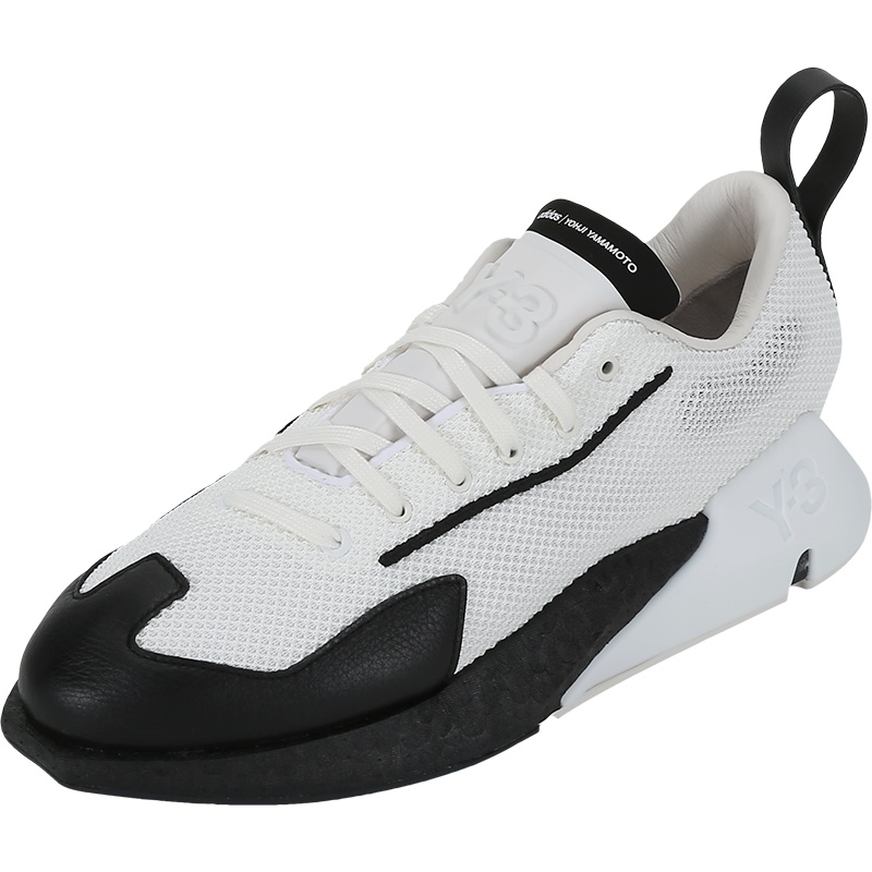 Y-3 男女同款织物配皮ORISAN系带休闲运动鞋FZ4319