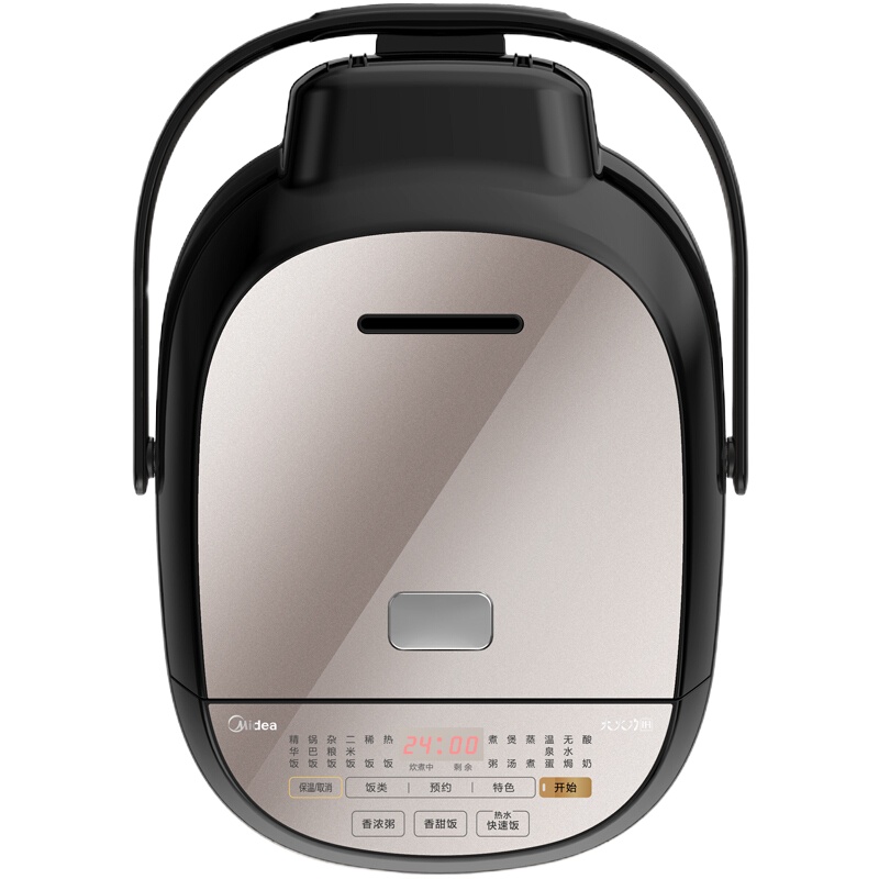 美的（Midea）MB-HS4068 电饭煲电饭锅IH电磁加热4L智能预约 触摸操控
